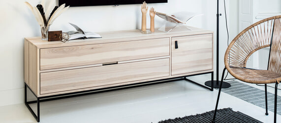 Beste TV-meubel hout kopen? • Grote collectie | Meubelpartner DV-53